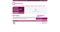 Desktop Screenshot of grupopandora.es